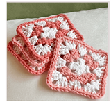 kit: 255 - Granny Squares Coasters Kit