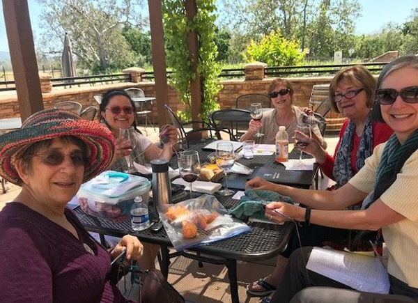 Summer Knit-and-Crochet-a-long Winery Visit - July 13
